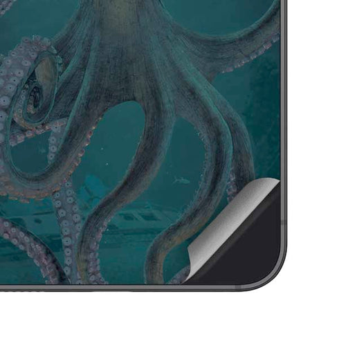 Giant Octopus by Vincent Hie Galaxy S25 Skin